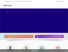 Tablet Screenshot of drpompa.com